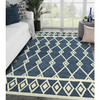 Amer Rugs Vista Raton VIS-6 Navy Hand-Hooked Area Rugs