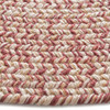 Capel Worcester Light Ruby 0224_525 Braided Rugs