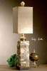 Uttermost Andean Layered Stone Buffet Lamp