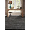 Capel Burrell Coal 3496_355 Hand Loomed Area Rugs - 2' 6" X 9' 0" Rectangle