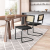 Cerro Dining Chair (Set of 2) Black & Natural