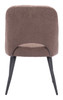 Teddy Dining Chair (Set of 2) Brown