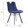 Tyler Dining Chair (Set of 2) Blue