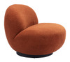 Myanmar Accent Chair Burnt Orange
