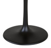 Central City Dining Table Gray & Black