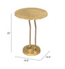 Grisham Side Table Gold