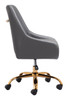 Madelaine Office Chair Gray