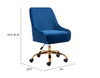 Madelaine Office Chair Navy
