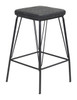 Samuel Barstool (Set of 2) Vintage Black