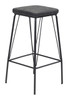 Samuel Counter Stool (Set of 2) Vintage Black