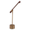 Kippy Table Lamp Brown & Brass