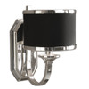 Uttermost Tuxedo Black Wall Sconce