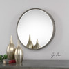 Uttermost Nova Round Metal Mirror