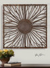 Uttermost Josiah Square Wooden Wall Art