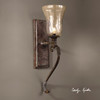 Uttermost Galeana Glass Wall Sconces