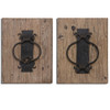 Uttermost Rustic Door Knockers Wall Art S/2