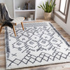Livabliss Aliyah Shag ALH-2314 Global Machine Woven Area Rugs