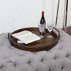 Uttermost Reine Round Wooden Tray