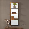 Uttermost Dalis Mirrored Wall Shelf