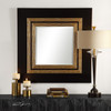 Uttermost Faisal Square Black Mirror