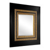 Uttermost Faisal Square Black Mirror