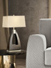 Nova of California Trina 30" Table Lamp In Pecan Woodand Brushed Nickel With 3-way Rotary Switch