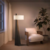 Nova of California Obelisk 63" Floor Lamp In Chestnut With On/off Switch