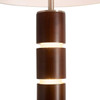 Nova of California Encino 60" Floor Lamp In Espresso With Nightlight Feature And 4-way Rotary Switch