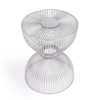 Nicholas Silver Meatl End Table