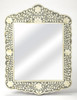 Vivienne Gray Bone Inlay Wall Mirror