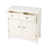 Imperial White Accent Cabinet