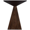 Titus Dark Brown Modern End Table