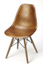 Orson Brown Leather Side Chair