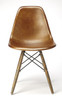 Orson Brown Leather Side Chair