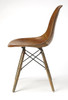 Orson Brown Leather Side Chair