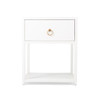 Lark White End Table - 5384304