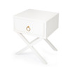 Lark White End Table - 5385304