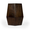 Gulchatai Wood  Finish Accent Table