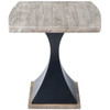Lidiya Gray Wood & Metal End Table