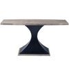 Lidiya Gray Wood & Metal Console Table