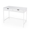 Belka White Desk With Drawers