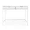 Belka White Desk With Drawers