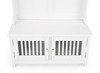 Borya White Hall Tree With Storage