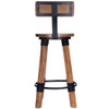 Masterson Wood & Metal Counter Stool