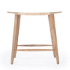 Tristan Natural Wood & Rattan Counter Stool