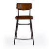 Odessa 26" Square Leather Counter Stool