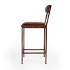 Houston 24" Leather Counter Stool