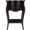 Rochelle Brown 1 Drawer Nightstand