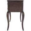 Alicia Dark Chocolate Wood Writing Desk
