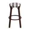 Tobias 30" Coffee Round Rattan Bar Stool